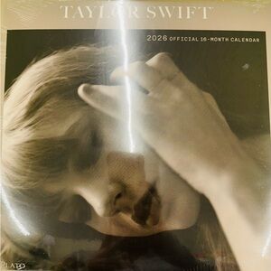 Taylor Swift 2026 Calendar with Black and White Cover